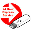 24-hour express-printed USBs