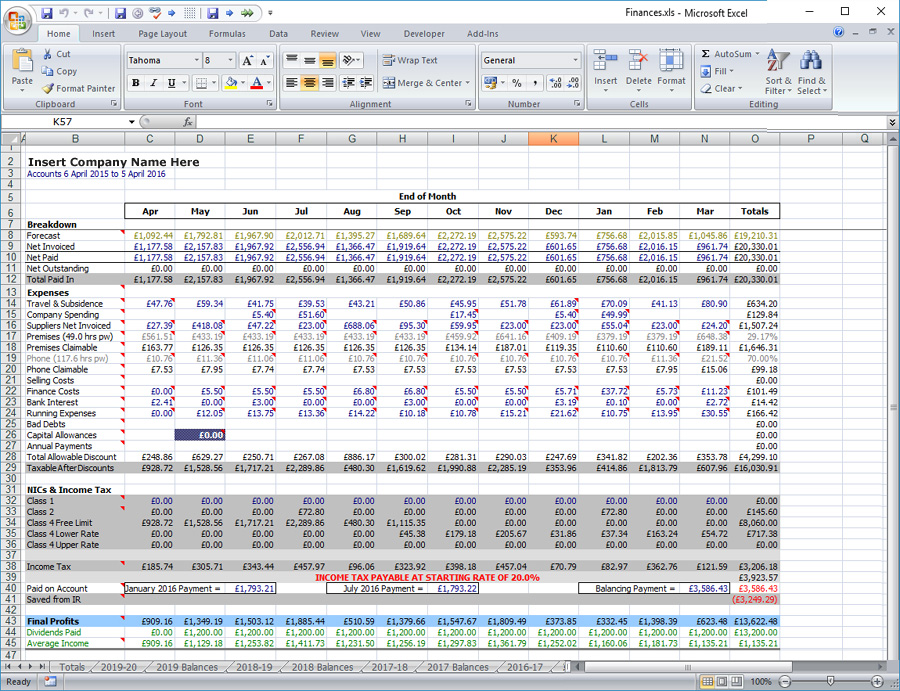 Kessler Associates Excel image